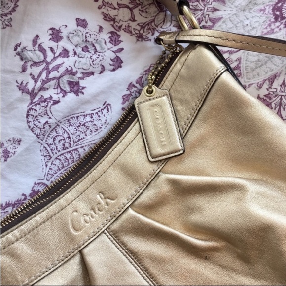 Coach Hobo Bag Y2K Gold - Picture 3 of 8